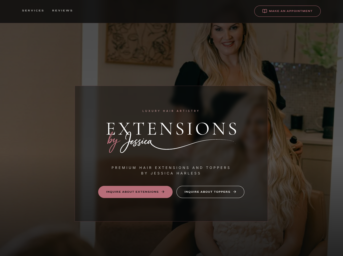 Landing page hero