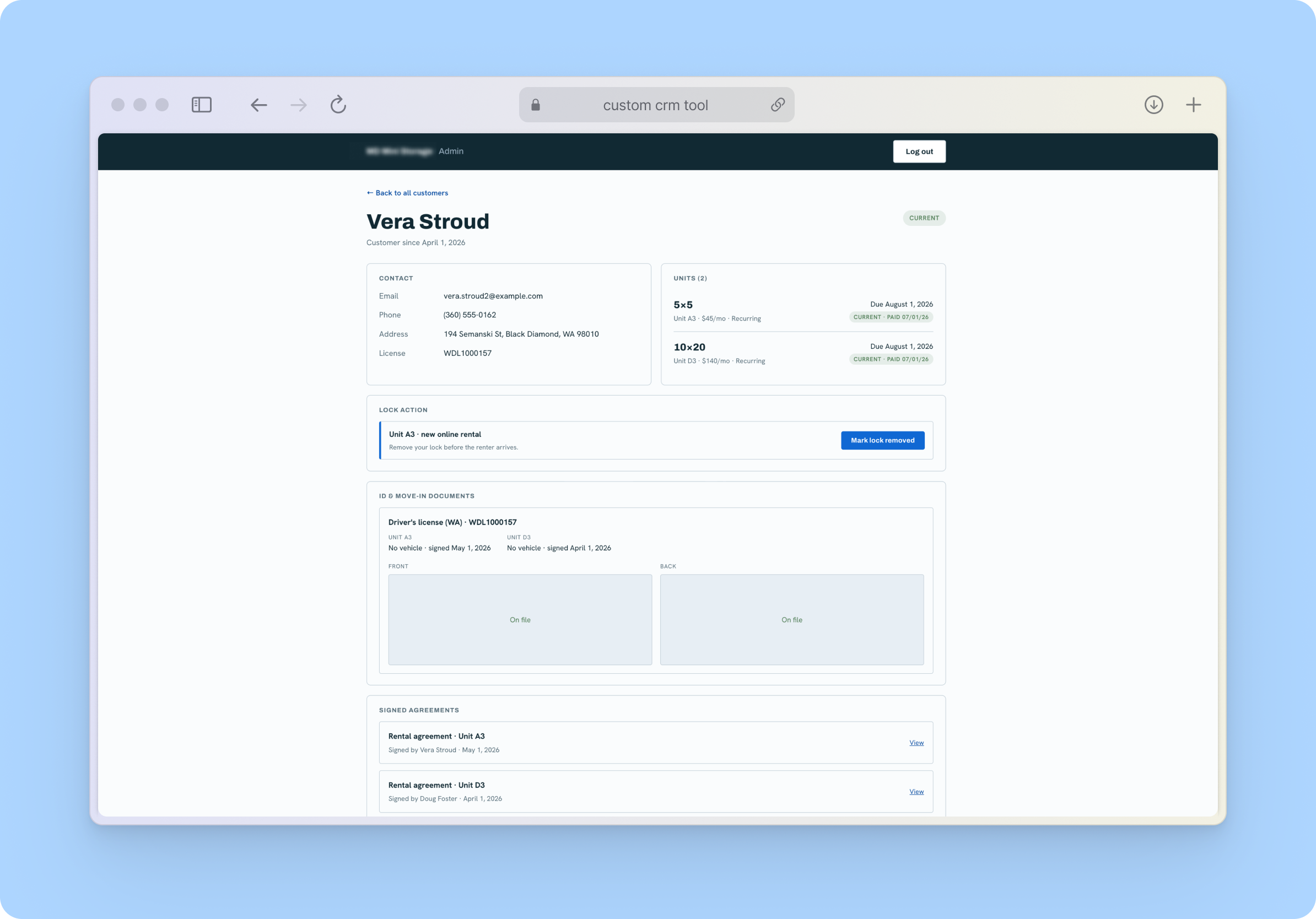 CRM for SMB Tool